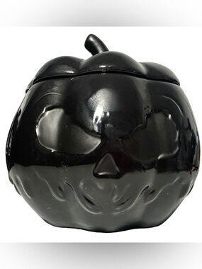 🎃 Killstar Bowl Candy Jack O’Lantern Black w/ Lid Jar Container